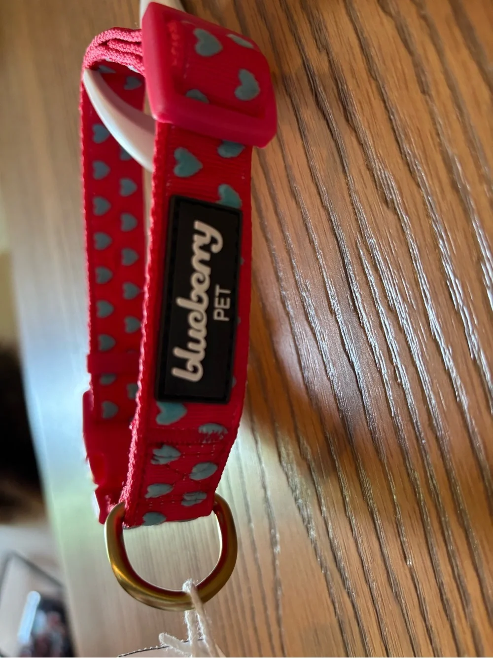 blueberry pet Heart Dog Collar